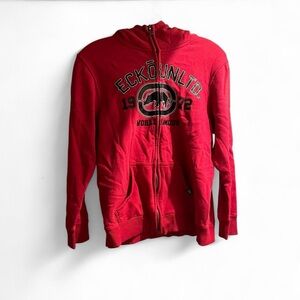 Ecko Unlimited Kids Red Zip Up Jacket